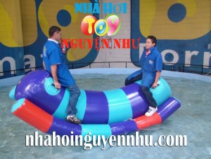 Đồ chơi bơm hơi - Bập bênh đơn bơm hơi dưới nước 004